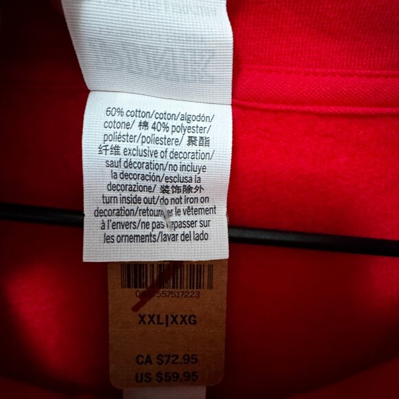 PINK Victoria's Secret Full Zip Top Size XXL New With Tags Glitter Logo - Picture 6 of 7